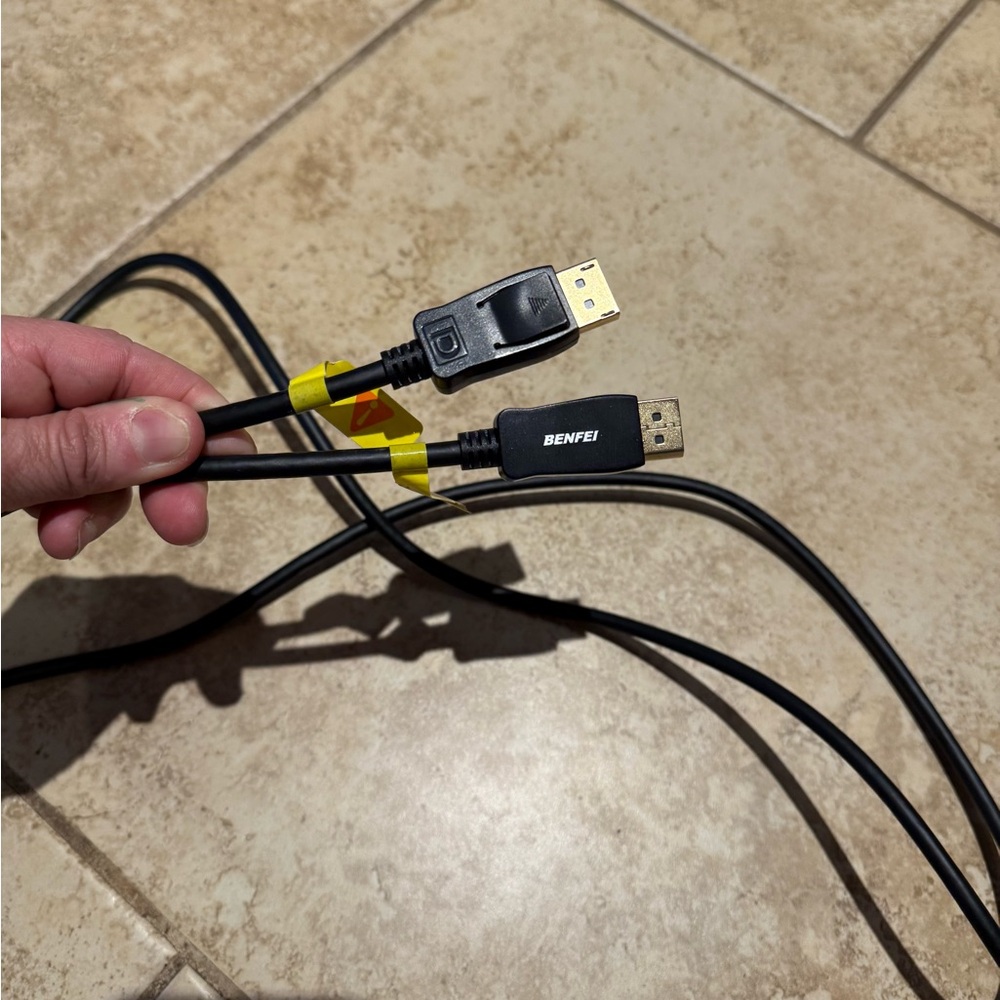 Benfei DisplayPort to DisplayPort 60”/ 5’ Cable